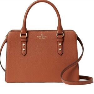 COPY - Kate Spade | Mulberry Street Lise Satchel in
Warm Ginger